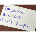 Toyota Bagaj Ve Yakıt Deposu Açma Kolu
