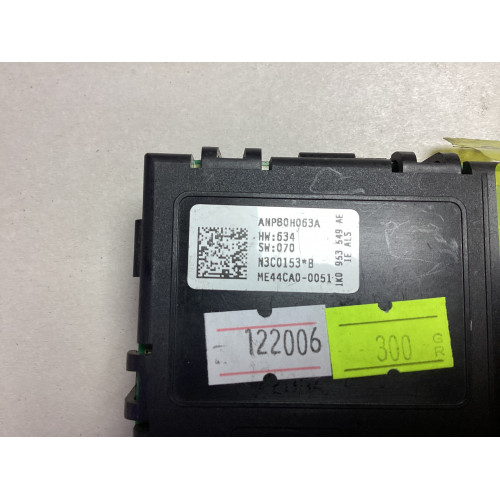 Volkswagen Audi A3 Kolon Beyni 1K0953549AE ANP80H063A