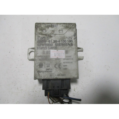 BMW E38 E39 E46 İmmobilizer Beyni 61.35-4100190 EWS 3