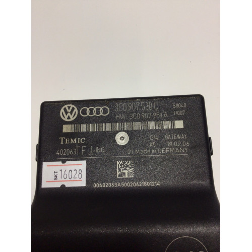 Volkswagen Passat B6 Ağ Geçidi Kontrol Model Ünitesi 3C0907530C