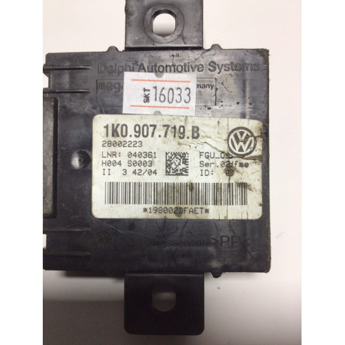 Volkswagen Golf 2.0 TDI Dizel Alarm Kontrol Modülü Ünitesi 1K0907719B