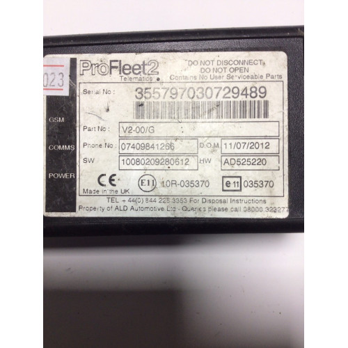 Opel Astra Gsp Gsm Komut Cihazı AD525220 355797030729489 07409841266