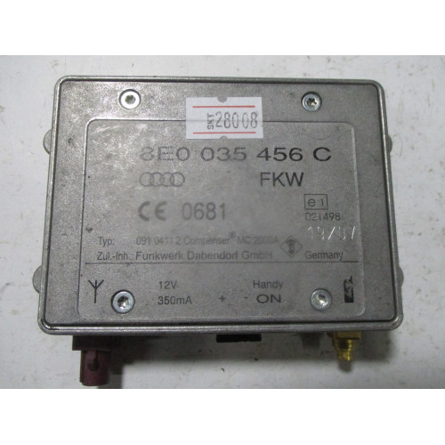 Audi A2 A3 A4 A6 A8 TT Telefon Amplifikatörü 8E0035456C