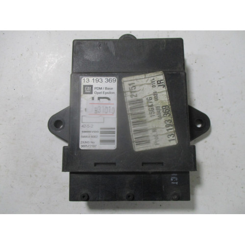 Opel Vectra C Konfor Kontrol Modülü 13193369 5WK46002G