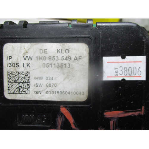 Volkswagen Tiguan Kolon Beyni 1K0953549AF