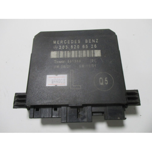 Mercedes C Class W203 Sol Arka Kapı Kontrol Modülü 2038206526 HW:08/01