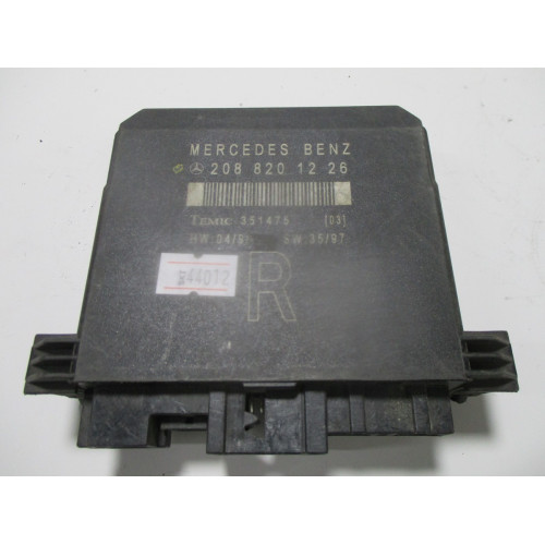 Mercedes W210 W208 Sag Kapı Kontrol Modülü 2088201226 HW:04/98