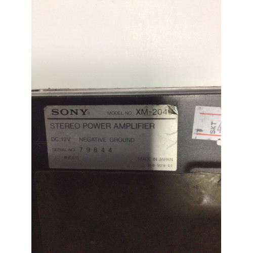 Sony XM-2040 Stereo Güç Amplifikatörü Manuel kablo kutusu 3-368-929-01