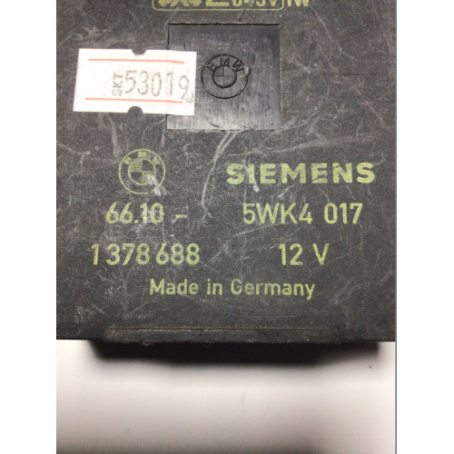 Bmw E34 525i 535i E32 735i Röle Kontrol Modülü Ünitesi 1378688 5WK4017