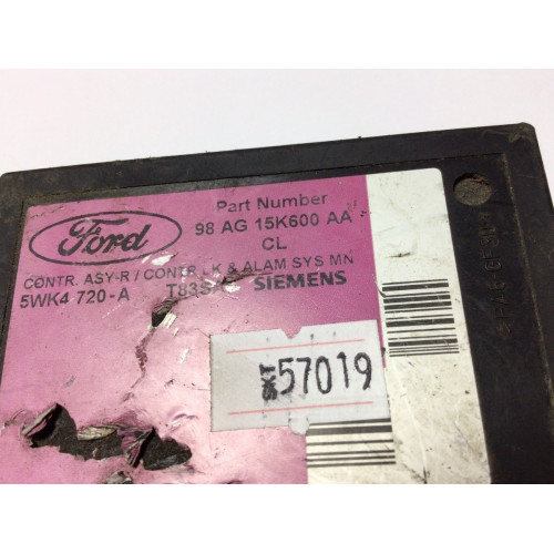 Ford Focus Alarm Sensörü Kontrol Ünitesi 98AG-15K600-AA 5WK4720-A