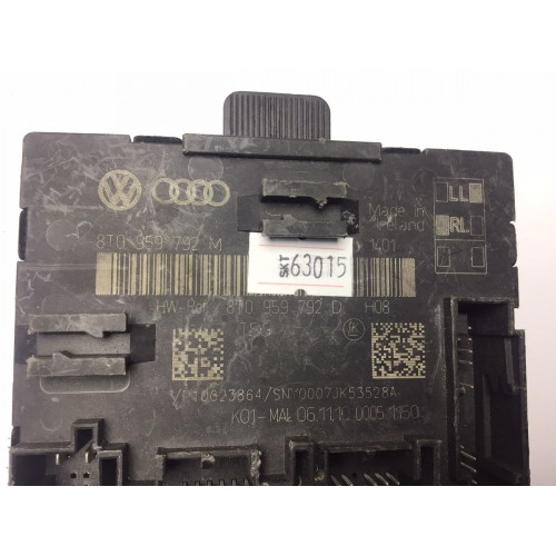 Audi A4 8K B8 A5 8T Ön Sağ Yan Kapı Kontrol Beyni 8T0959792M 8T0959792D