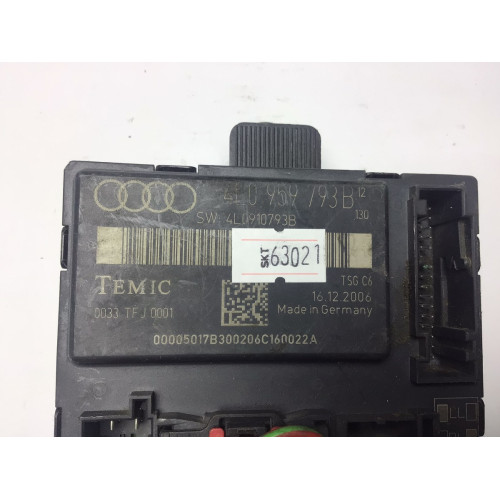 Audi Q7 Ön Sol Yan Kapı Kontrol Kontrol Beyni 4L0959793B 4L0959793B