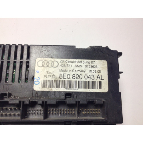 Audi A4 A6 B7 Klima Kontrol Paneli 8E0820043AL 0153623