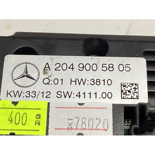 Mercedes C-Class W204 Klima Paneli A2049005805