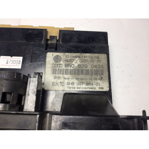 Audi TT Klima Kontrol Paneli 8N0820043A 5HB007994-01