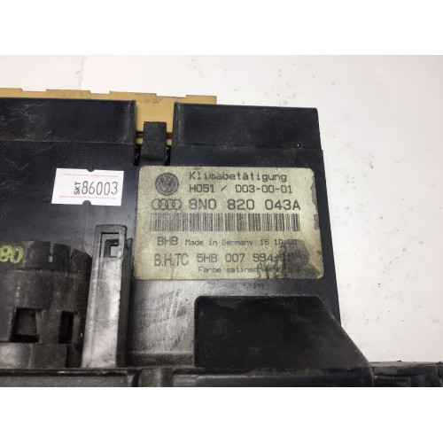 Audi TT Klima Kontrol Paneli 8N0820043A 5HB007994-01
