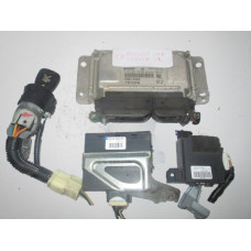 0261208702 89661-0H022 Toyota Aygo Peugeot 107 Citroen C1 Motor Beyni Komple Seti