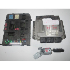 0281013332 9664257580 Peugeot 307 Citroen C4 Motor Beyni Komple Seti