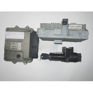 MJD6JF.P3 55186608 Fiat Punto 1.3 Motor Beyni Komple Seti