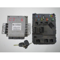 IAW 48P2.7H 9645989480 Peugeot 206 1.4 Motor Beyni Komple Seti