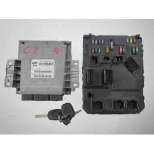 IAW 48P2.7H 9645989480 Peugeot 206 1.4 Motor Beyni Komple Seti