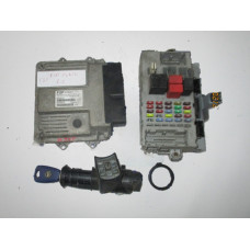 MJD 6JF.P3 55195817 Fiat Punto 1.3 JTD Motor Beyni Komple Seti