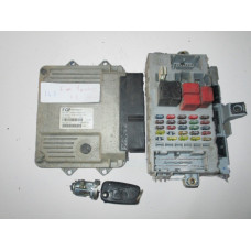 MJD6JF.Y1 55194016 Lancia Ypsilon 1.3 Motor Beyni Komple Seti