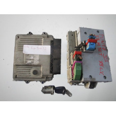 MJD 6JF.P3 55186608 Fiat Punto 1.3 Motor Beyni Komple Seti 