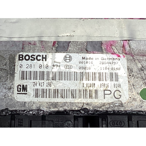 Opel Vectra B 2.2 Motor Beyni Komple Seti 0281010271 24417196 24445098 5WK4763 90506667