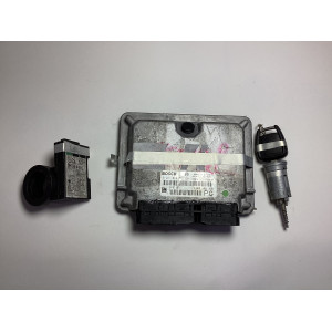 Opel Vectra B 2.2 Motor Beyni Komple Seti 0281010271 24417196 24445098 5WK4763 90506667