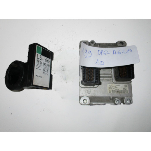 0261207422 24456864 Opel Corsa C Motor Beyni Komple Seti
