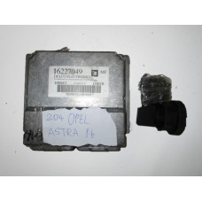 16227049 D98003 Opel Astra Vectra 1. 6 Motor Beyni Komple Seti