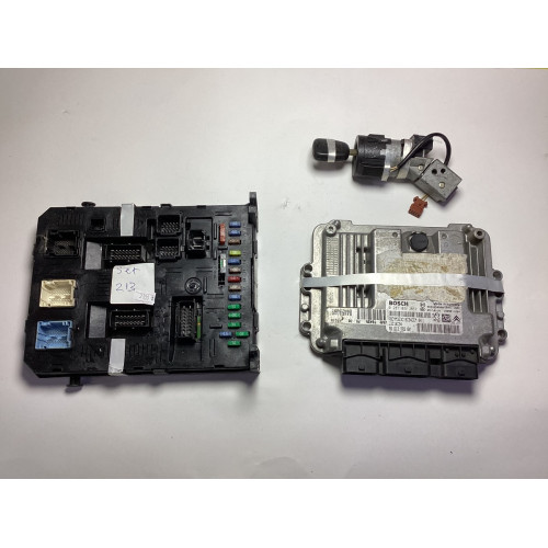 Peugeot 307 1.6 Motor Beyni Komple Seti 0281011863 EDC16C3 9661377280 9660105980 36.353.100 