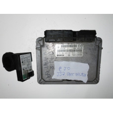 0281001869 09133267 Opel Astra G Motor Beyni Komple Seti
