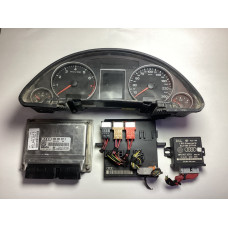 Audi A4 Motor Beyni Komple Seti 0261208691 8E0909557S ME7.5 6033ED0133 8P0907357B 5LA008379-00 8E0907279J