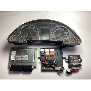Audi A4 Motor Beyni Komple Seti 0261208691 8E0909557S ME7.5 6033ED0133 8P0907357B 5LA008379-00 8E0907279J
