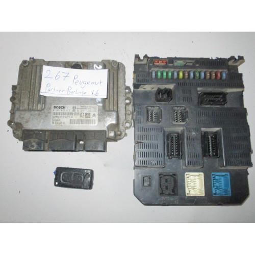 0281012619 9661032980 Peugeot Citroen partner Motor Beyni Komple Seti