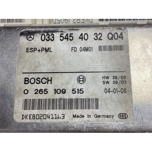 Mercedes W211 Motor Beyni Komple Seti 0281011159 A6461532179 A2118205785 0335454032 0265109515 2115453901