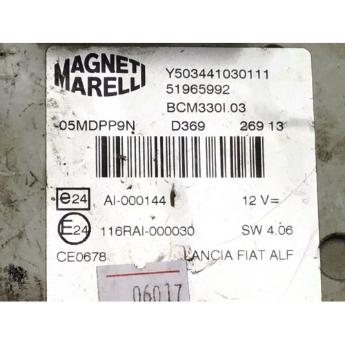 Fiat 500L Sigorta Body Beyni 116RAI-000030 51965992