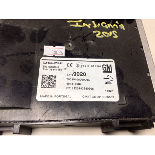 Opel Insıgna Sigorta Body Beyni 23469020 497316088