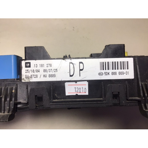 Opel Astra H Sigorta Body Beyni 13181278