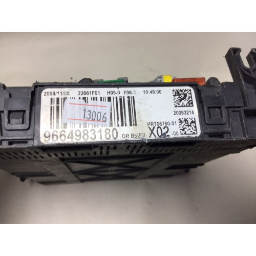 Peugeot 206 Sigorta Body Beyni 9664983180