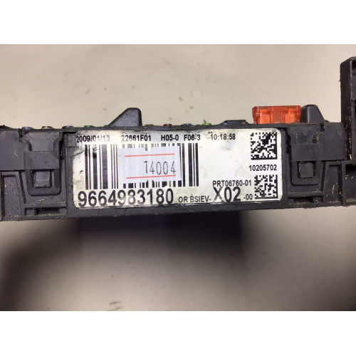 Peugeot 206 Sigorta Body Beyni 9664983180