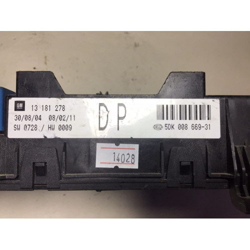 Opel Astra H Sigorta Body Beyni 13181278