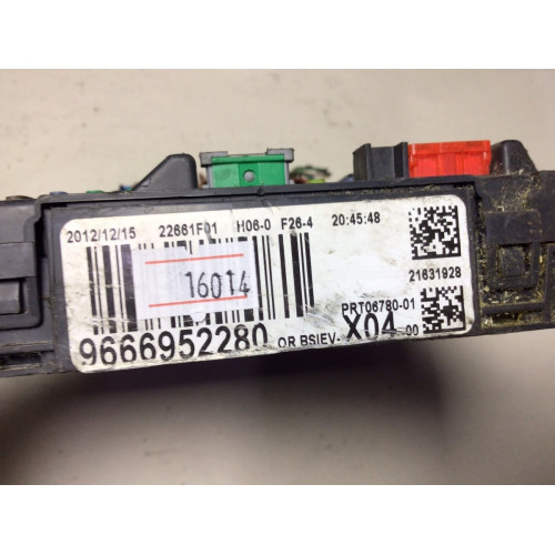 Citroen C3 Sigorta Body Beyni 9666952280
