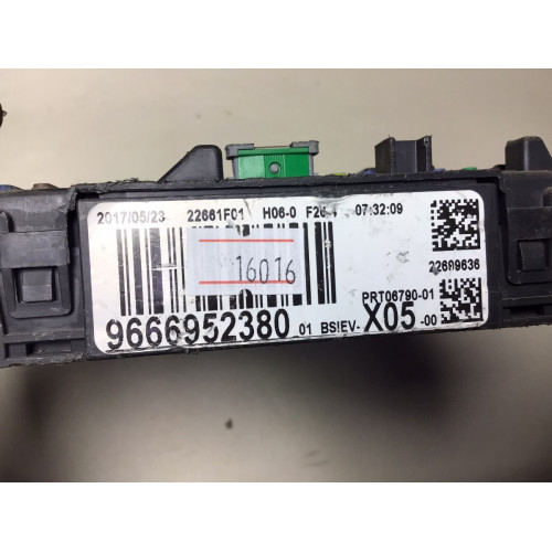 Citroen C3 Sigorta Body Beyni 9666952380