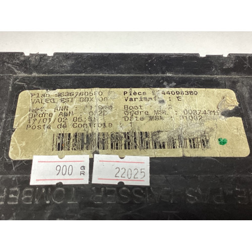 Peugeot 307 Sigorta Body Beyni 9636760580F