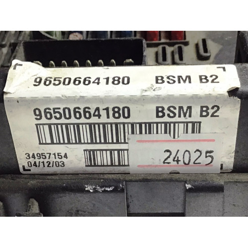 Peugeot 206 Sigorta Body Beyni 9650664180