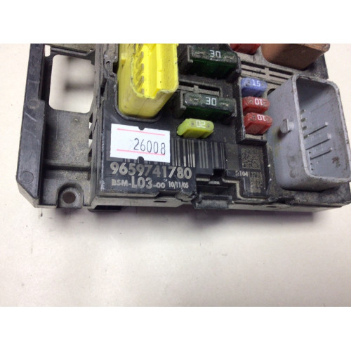 Citroen C3 Sigorta Body Beyni 9659741780