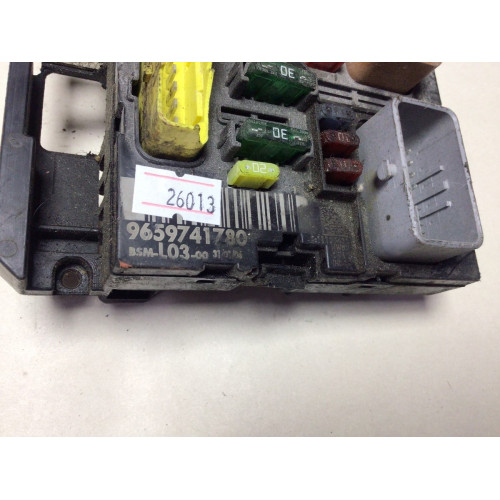 Citroen C3 Sigorta Body Beyni 9659741780